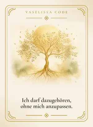 Ich darf dazugehören, ohne mich anzupassen.