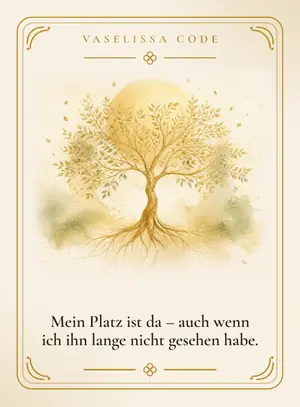 Mein Platz ist da – auch wenn ich ihn lange nicht gesehen habe.