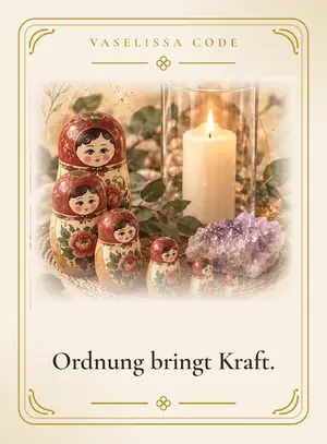 Ordnung bringt Kraft.