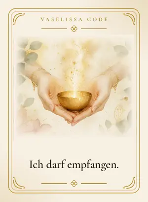 Ich darf empfangen.